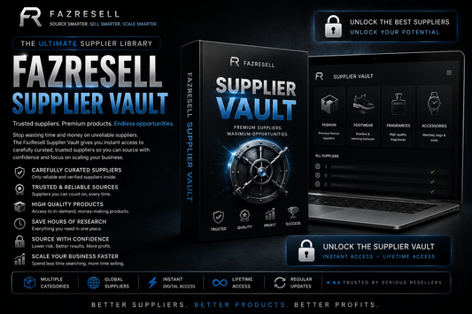 📦 FazResell Supplier Vault